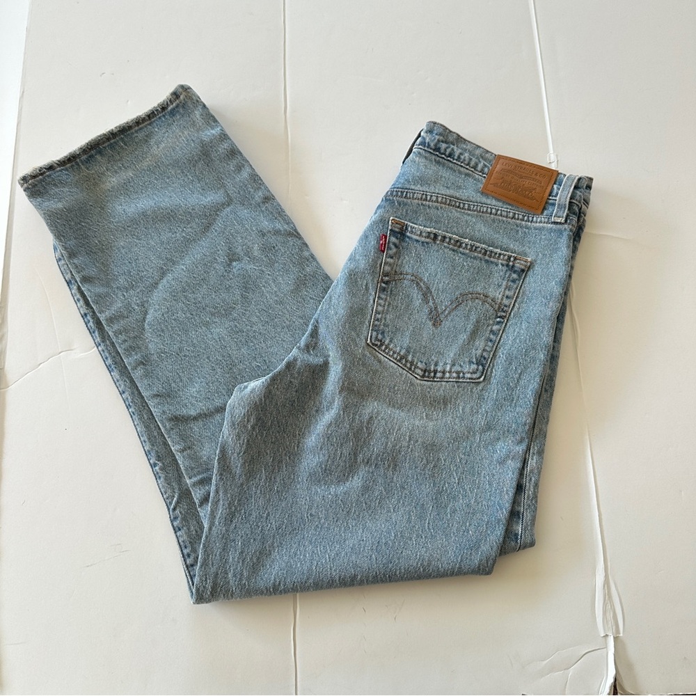 Levi's Light Straight Jeans Ribcage Straight Ankle 31